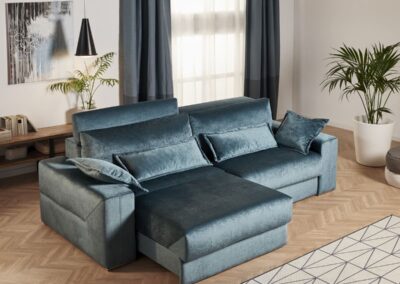 sofa modelo ares abierto