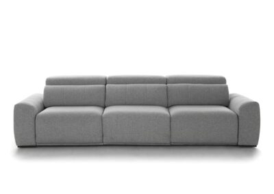 sofa modelo candanchu gris tres plazas