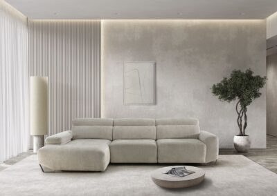sofa modelo cerler crema
