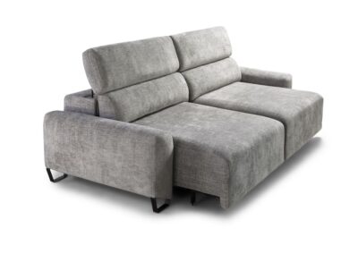 sofa modelo cerler gris dos plazas
