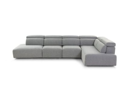 sofa modelo cerler gris en l