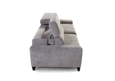 sofa modelo cerler gris pefil cabecero movido del todo