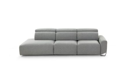 sofa modelo cerler gris tres plazas