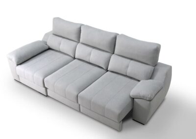 sofa modelo isaba con asientos abiertos